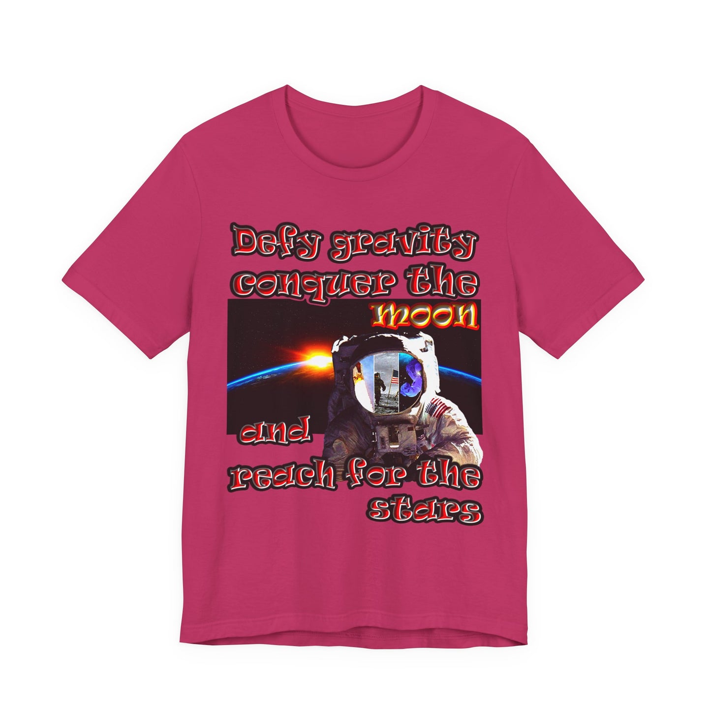 defy conquer reach - Unisex Jersey Short Sleeve Tee