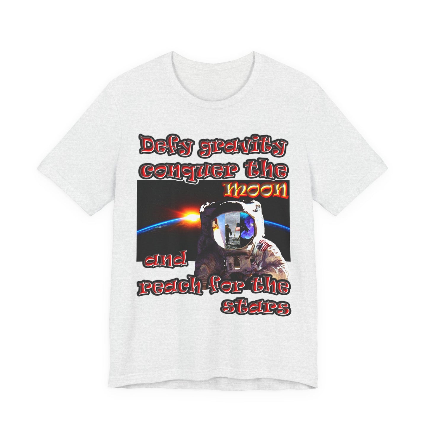 defy conquer reach - Unisex Jersey Short Sleeve Tee