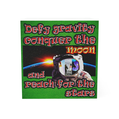 defy conquer reach - note cube (green turf)