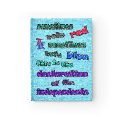 declaration of the independents - journal-blank (faded blue)