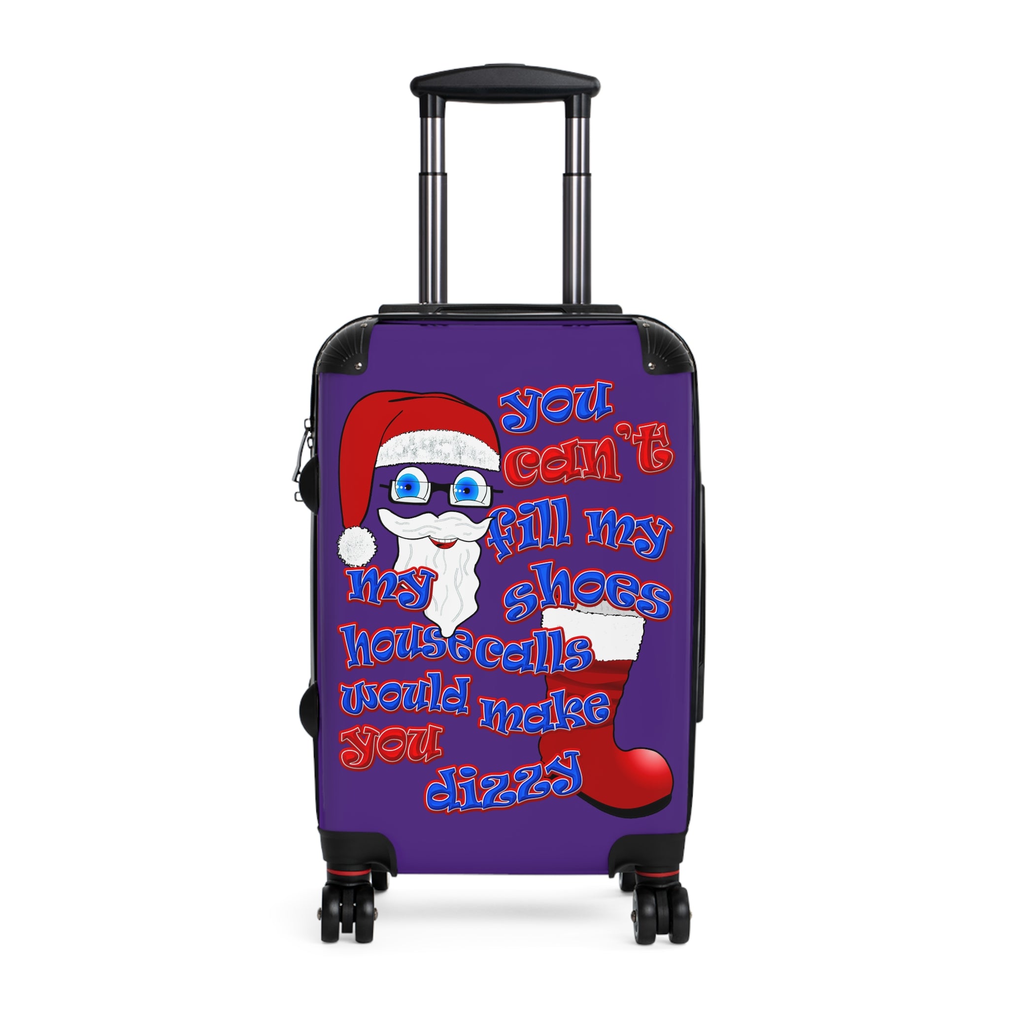 santa's shoes - Suitcase (purple)