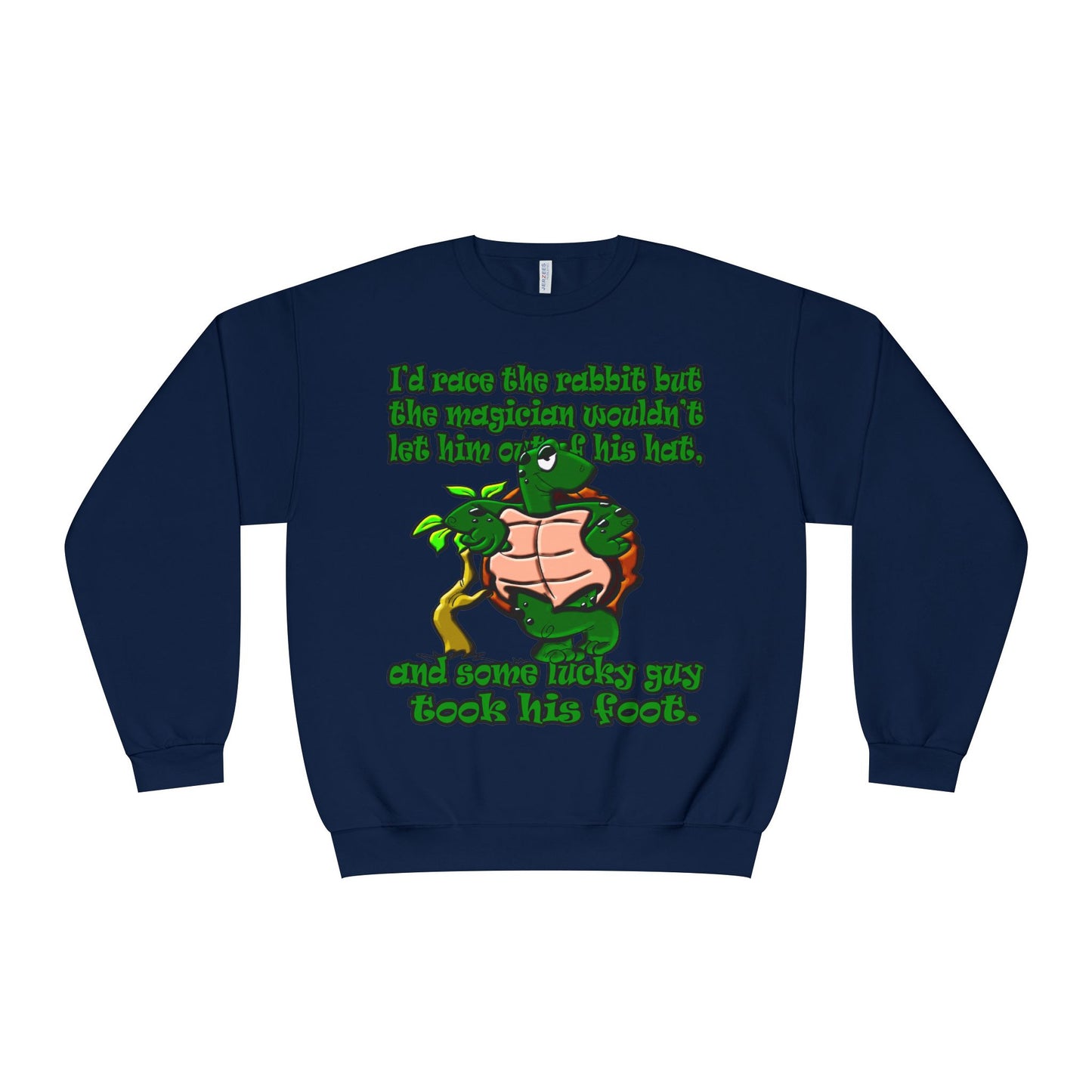 turtle race - Unisex NuBlend® Crewneck Sweatshirt