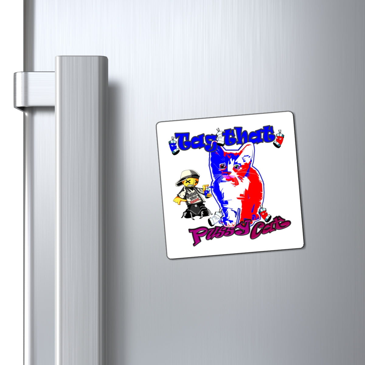 tag that - Magnets - (white)