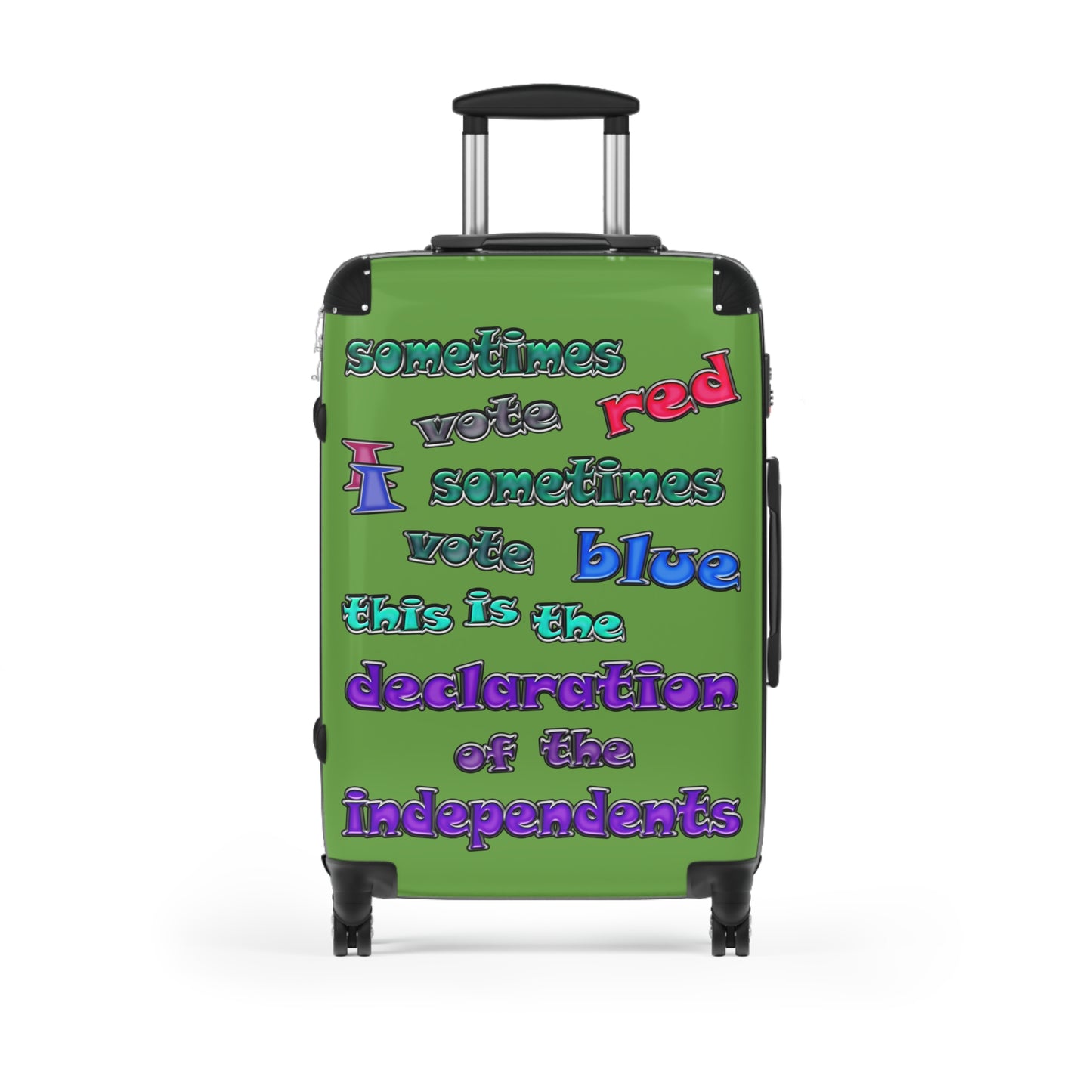 declaration of the independents - Suitcase (green)
