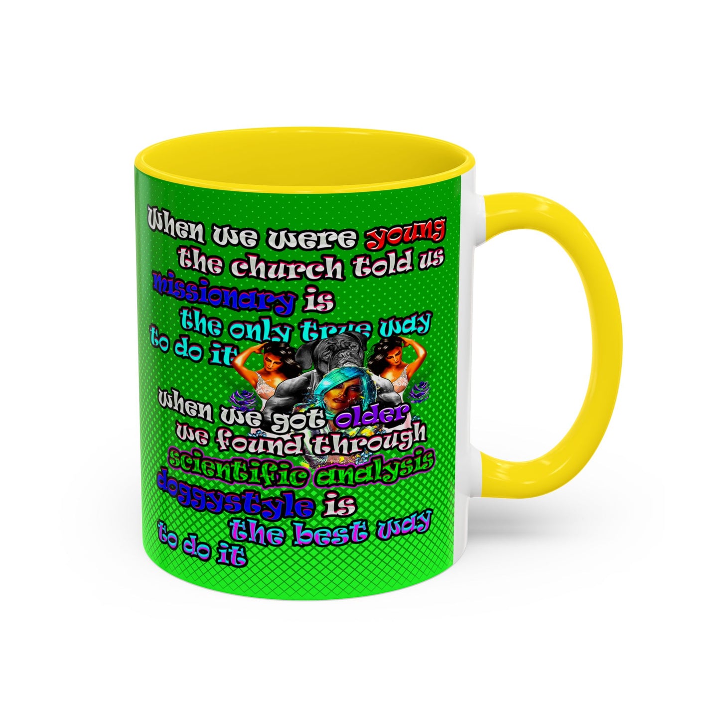doggystyle - Accent Mug (logo green)