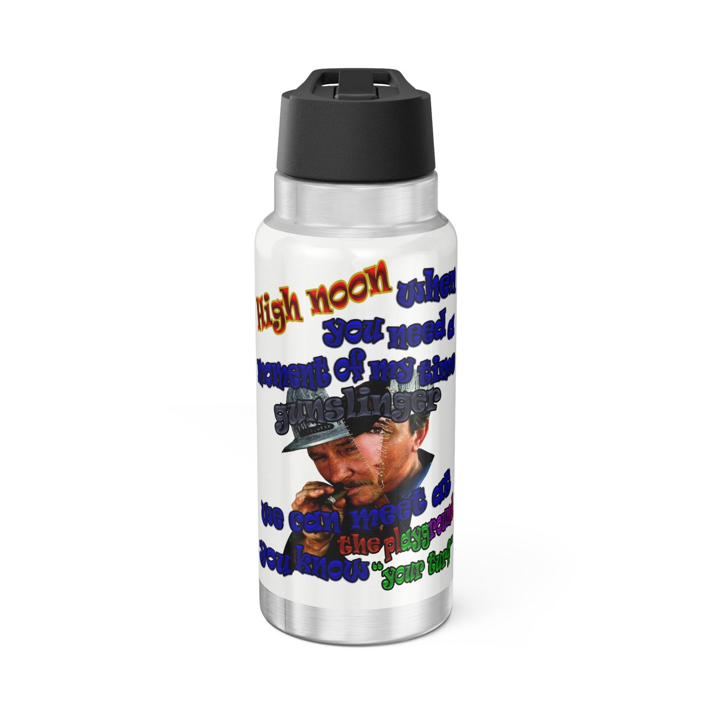 high noon - Gator Tumbler, 32oz (white)