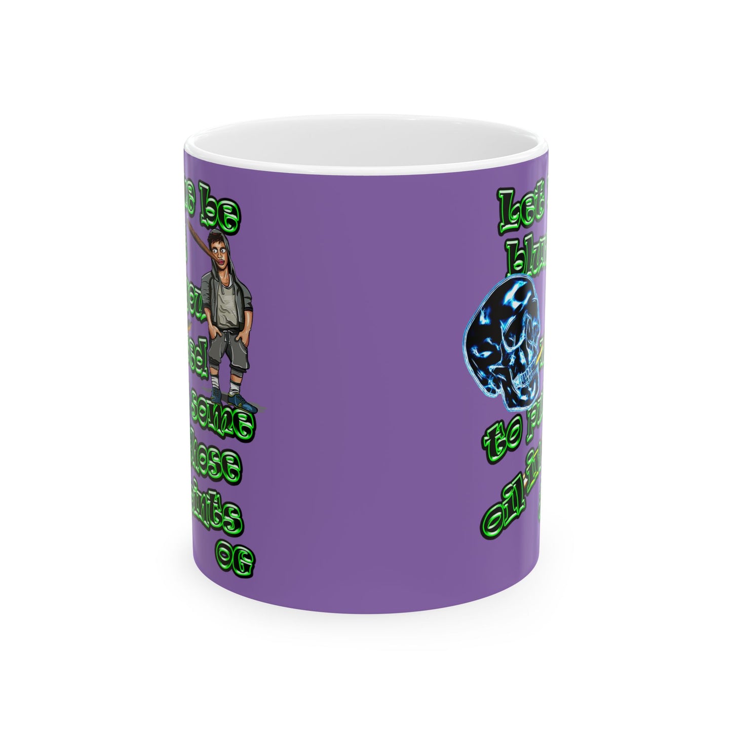og - White Mug (light purple)