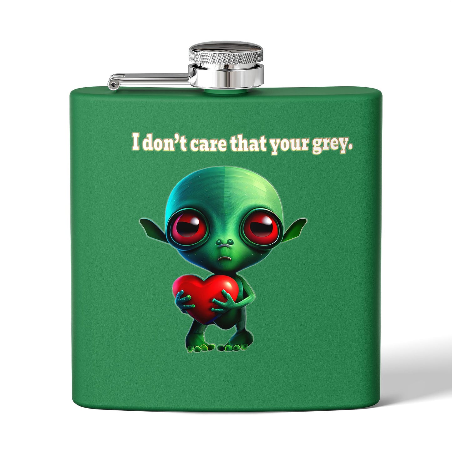 I don't care that your grey - Stainless Steel Flask