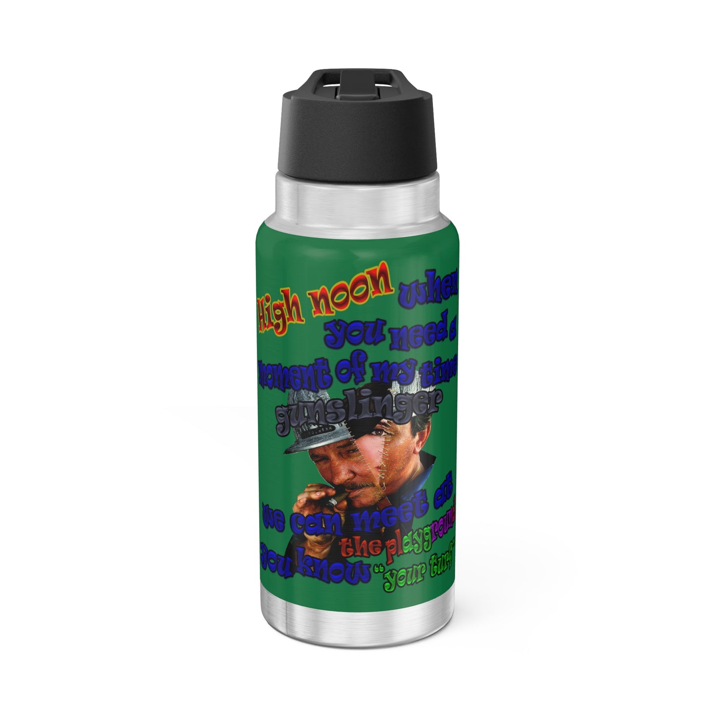 high noon - Gator Tumbler, 32oz (dark green)