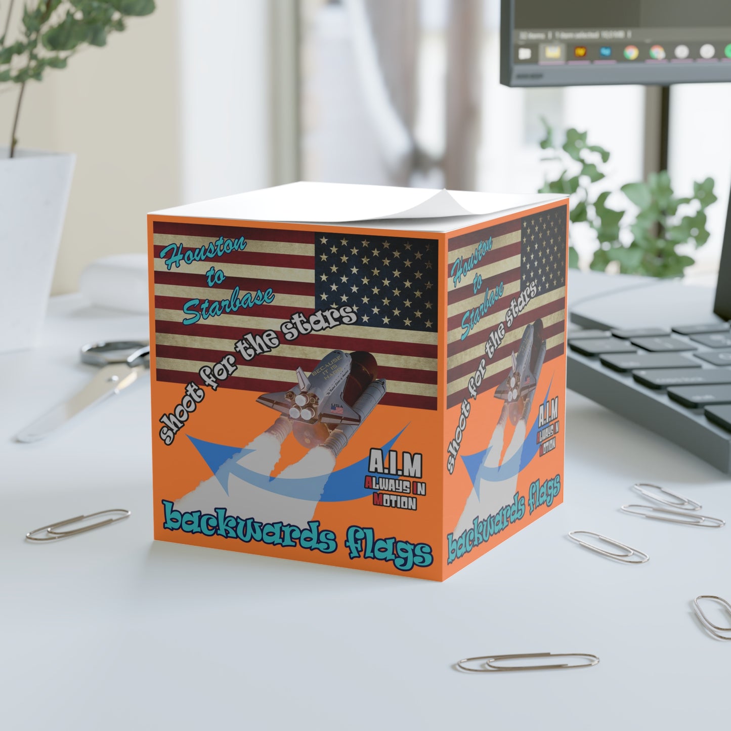 shoot for the stars - note cube (crusta)