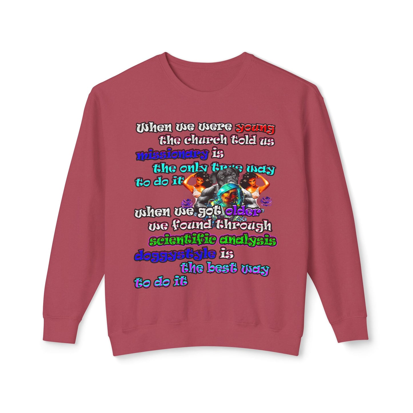 doggystyle - Unisex Lightweight Crewneck Sweatshirt