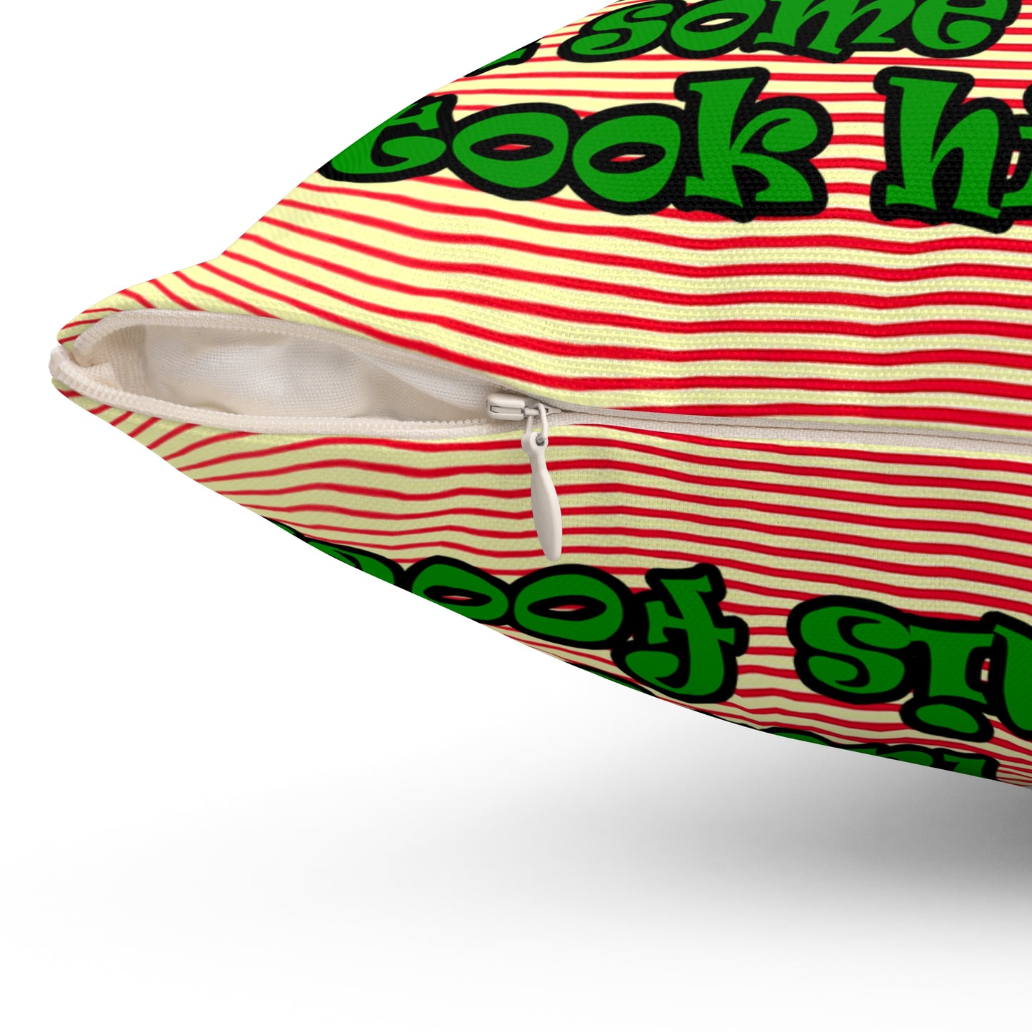 turtle race - Spun Polyester Square Pillow - (yellow-orange wave)