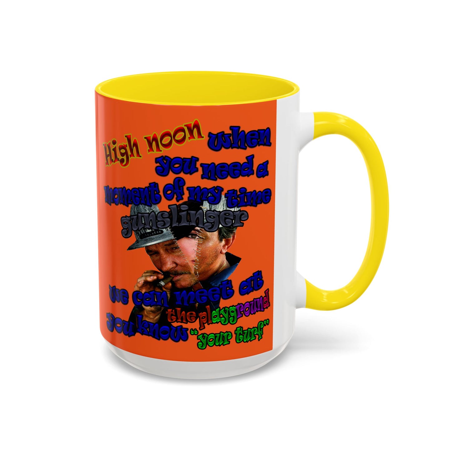 high noon - Accent Mug (orange)