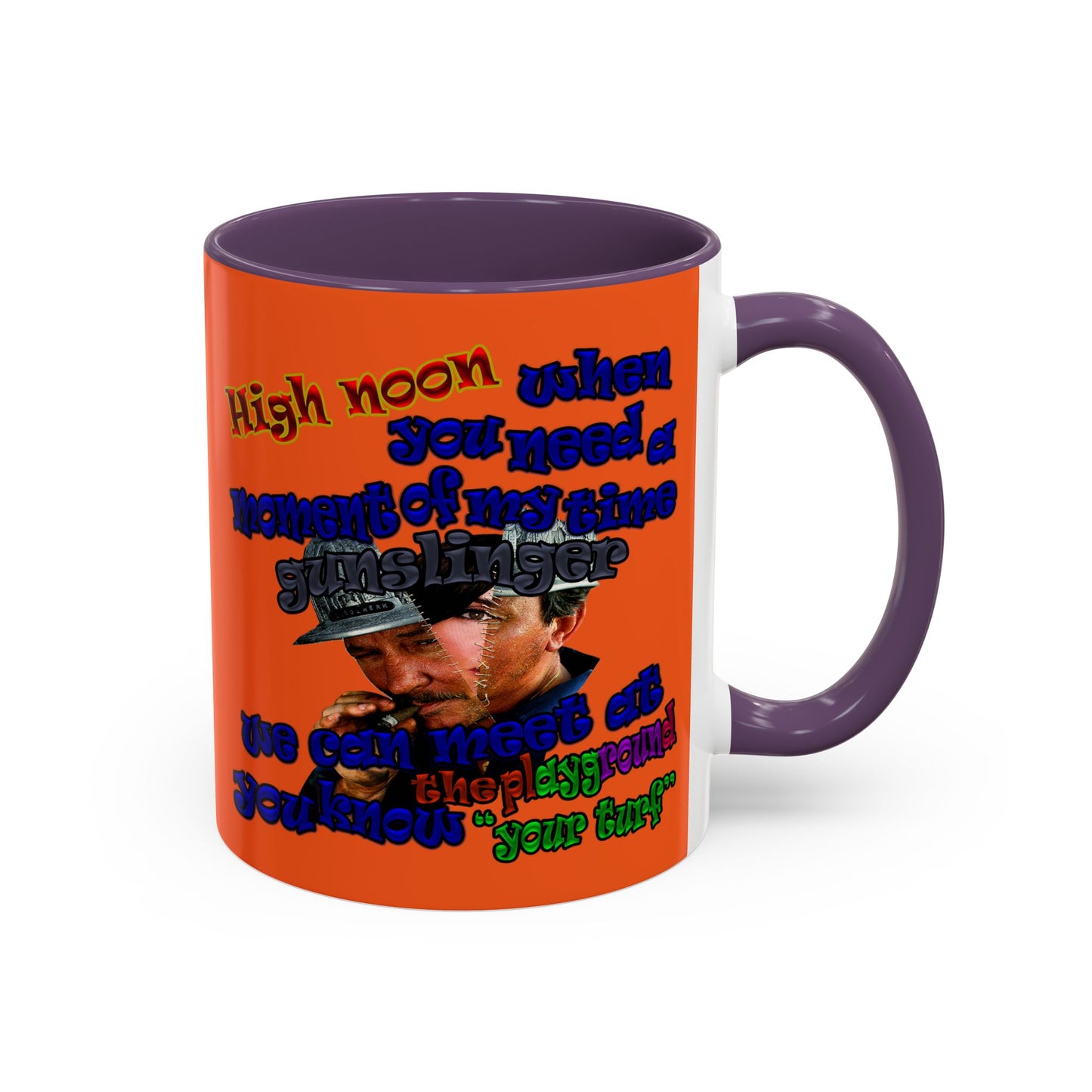 high noon - Accent Mug (orange)