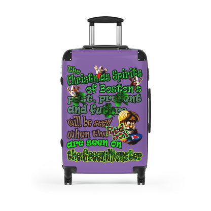 christmas spirits of boston - Suitcase (light purple)