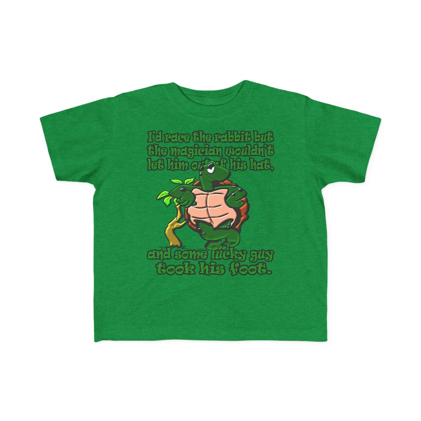 turtle race - Toddler's Fine Jersey Tee