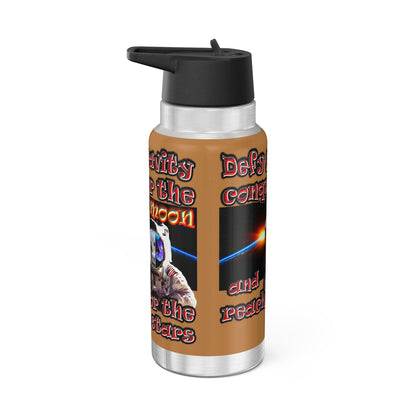 defy conquer reach - Gator Tumbler, 32oz (light brown)