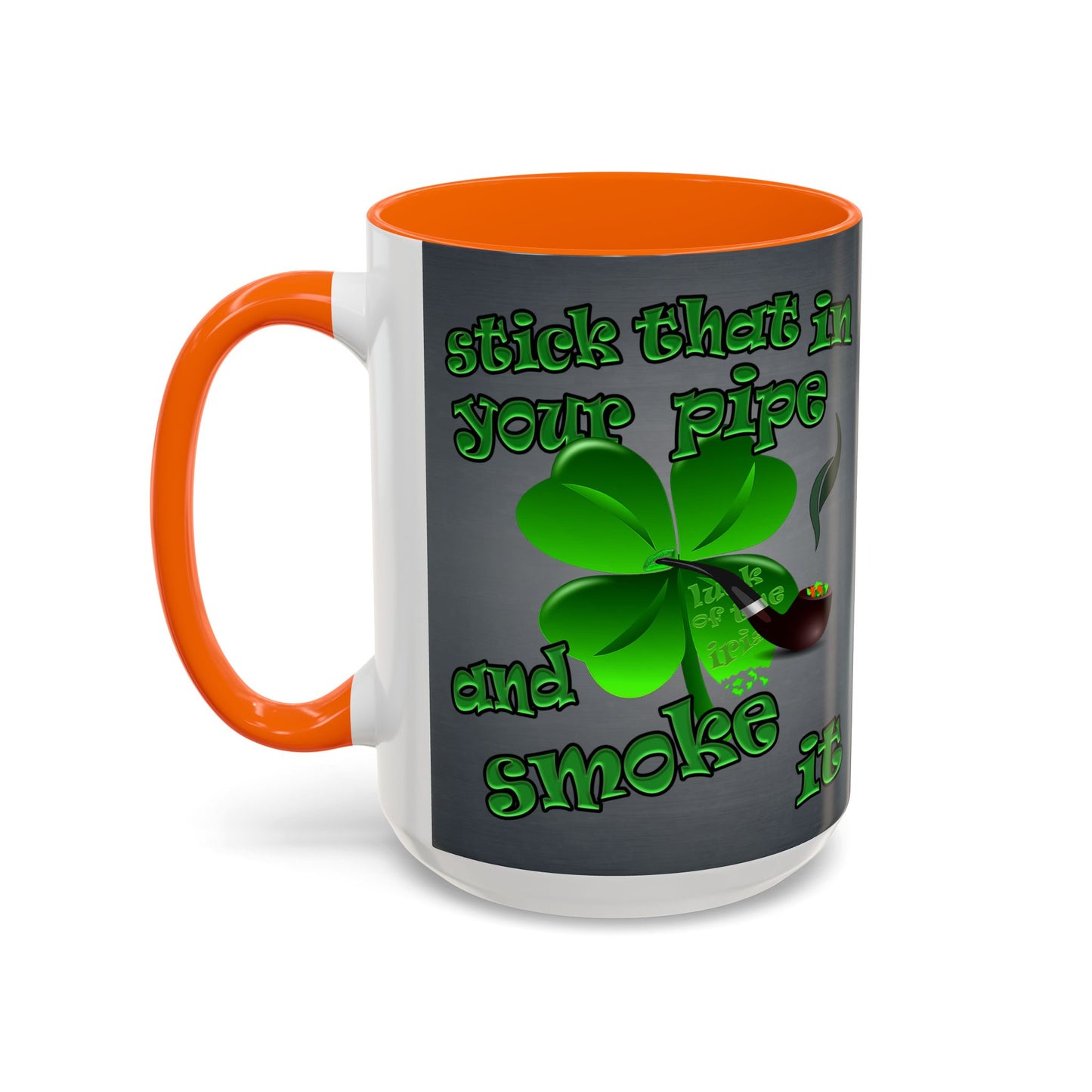 celtics logo - Accent Mug (grey-light grey)