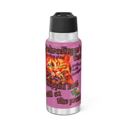 schrodinger's cat - Gator Tumbler, 32oz (light pink)