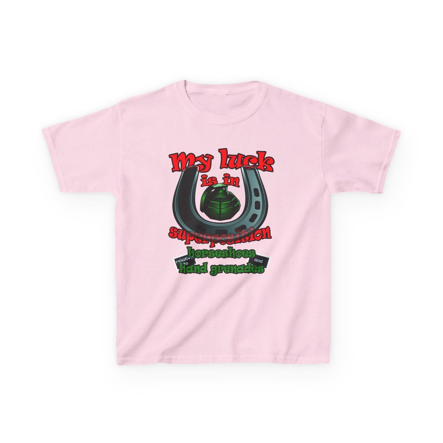 my luck - Kids Heavy Cotton™ Tee