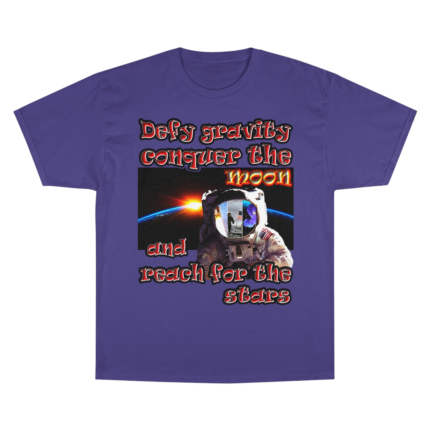 defy conquer reach - Champion T-Shirt