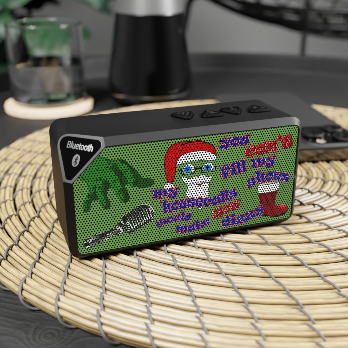 santa's shoes - Jabba Bluetooth Speaker (green)
