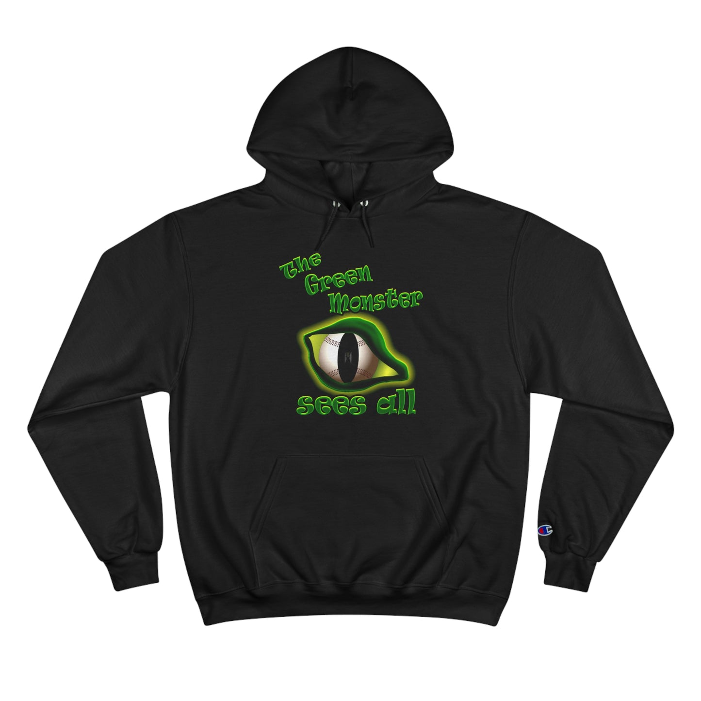 green monster - Champion Hoodie