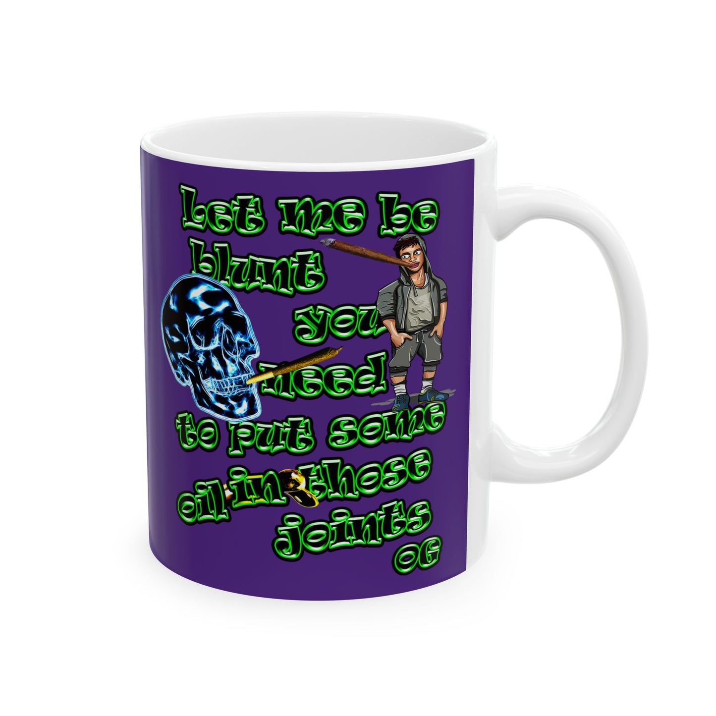 og - White Mug (purple)