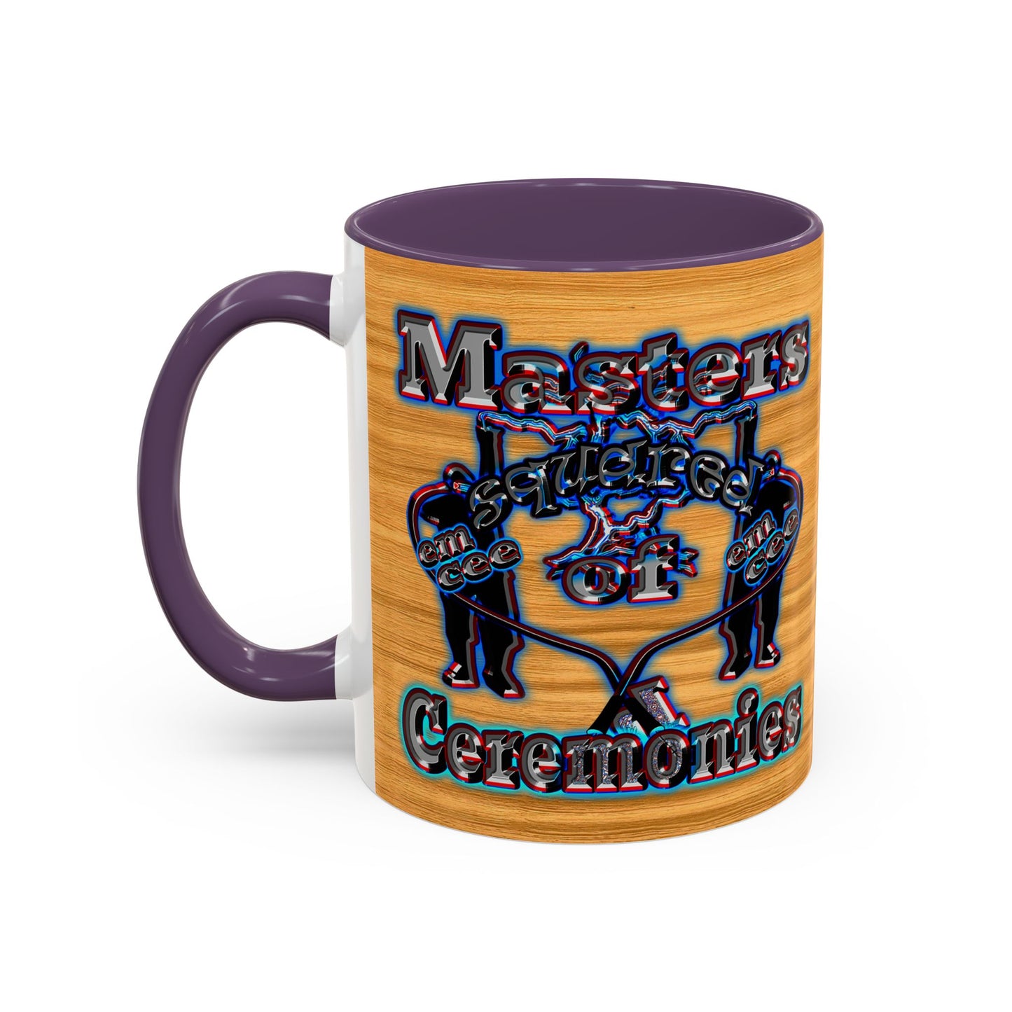 em cee squared - Accent Mug (butterscotch wood finish)
