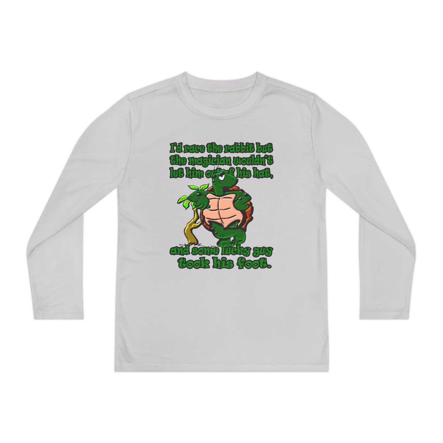 turtle race - Youth Long Sleeve Competitor Tee