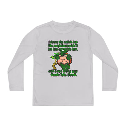 turtle race - Youth Long Sleeve Competitor Tee