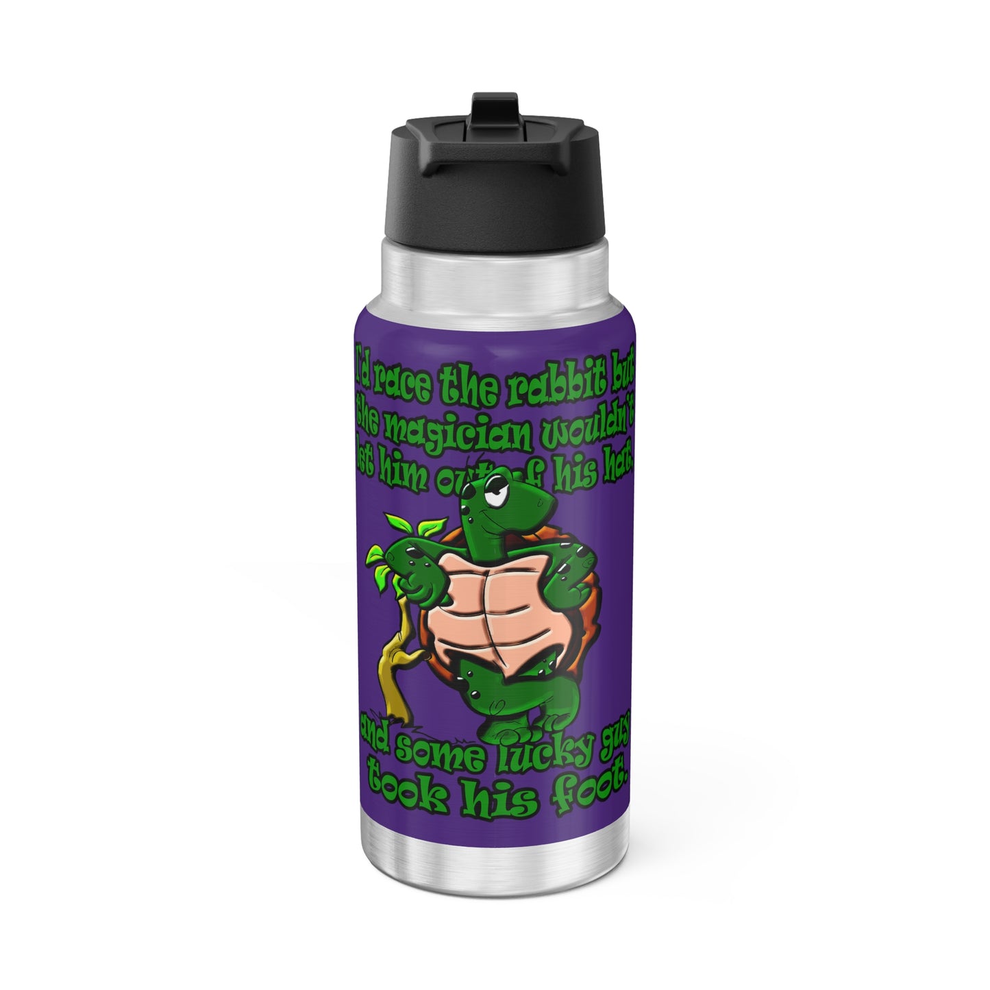 turtle race - Gator Tumbler, 32oz (purple)
