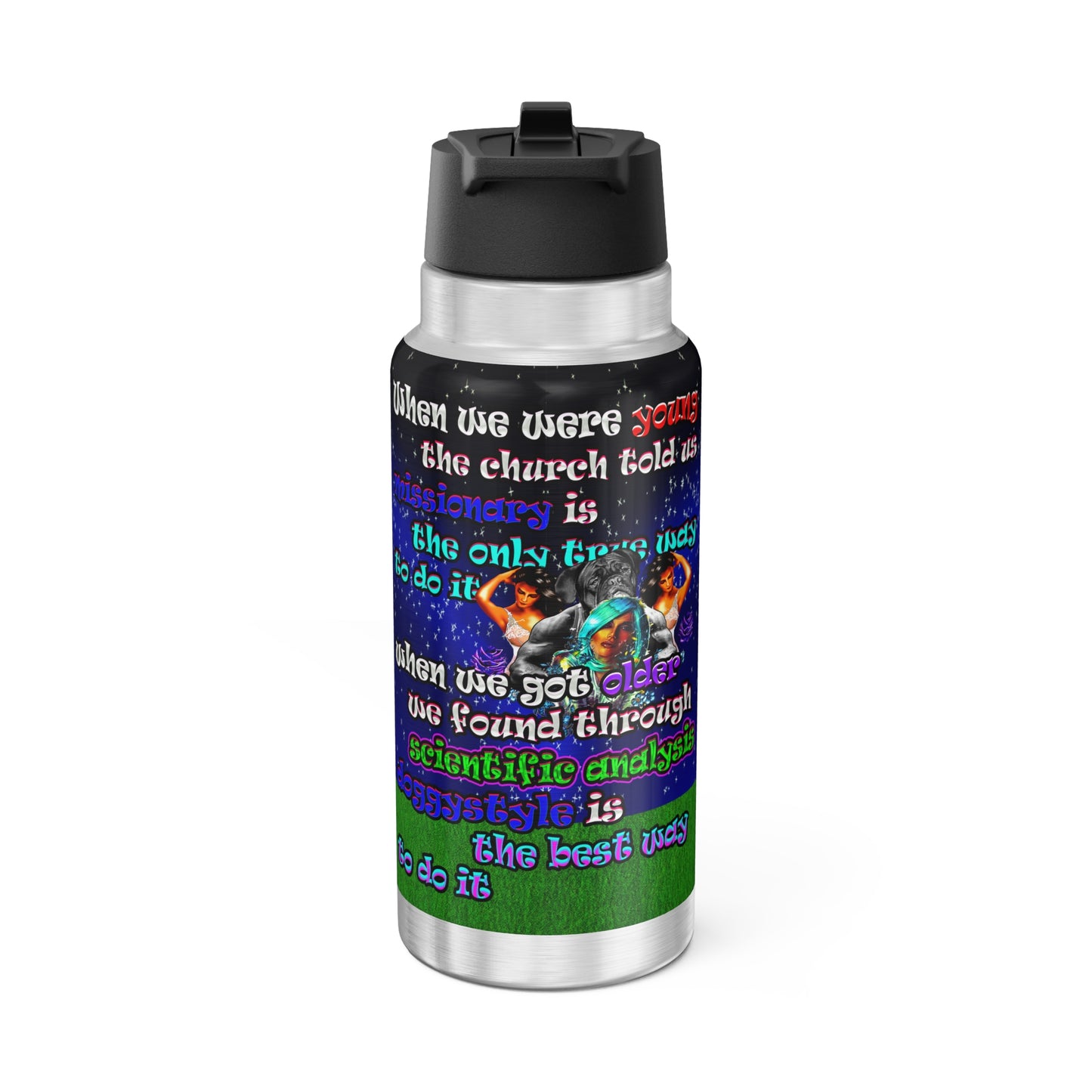 doggystyle - Gator Tumbler, 32oz  ('snoops' background)