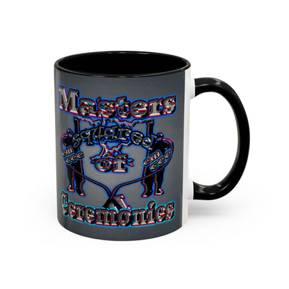 em cee squared - Accent Mug (grey-light grey)