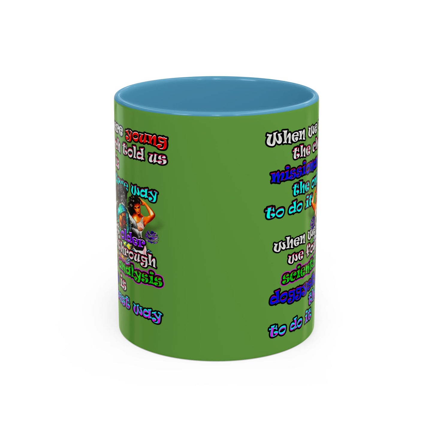 doggystyle - Accent Mug (green)