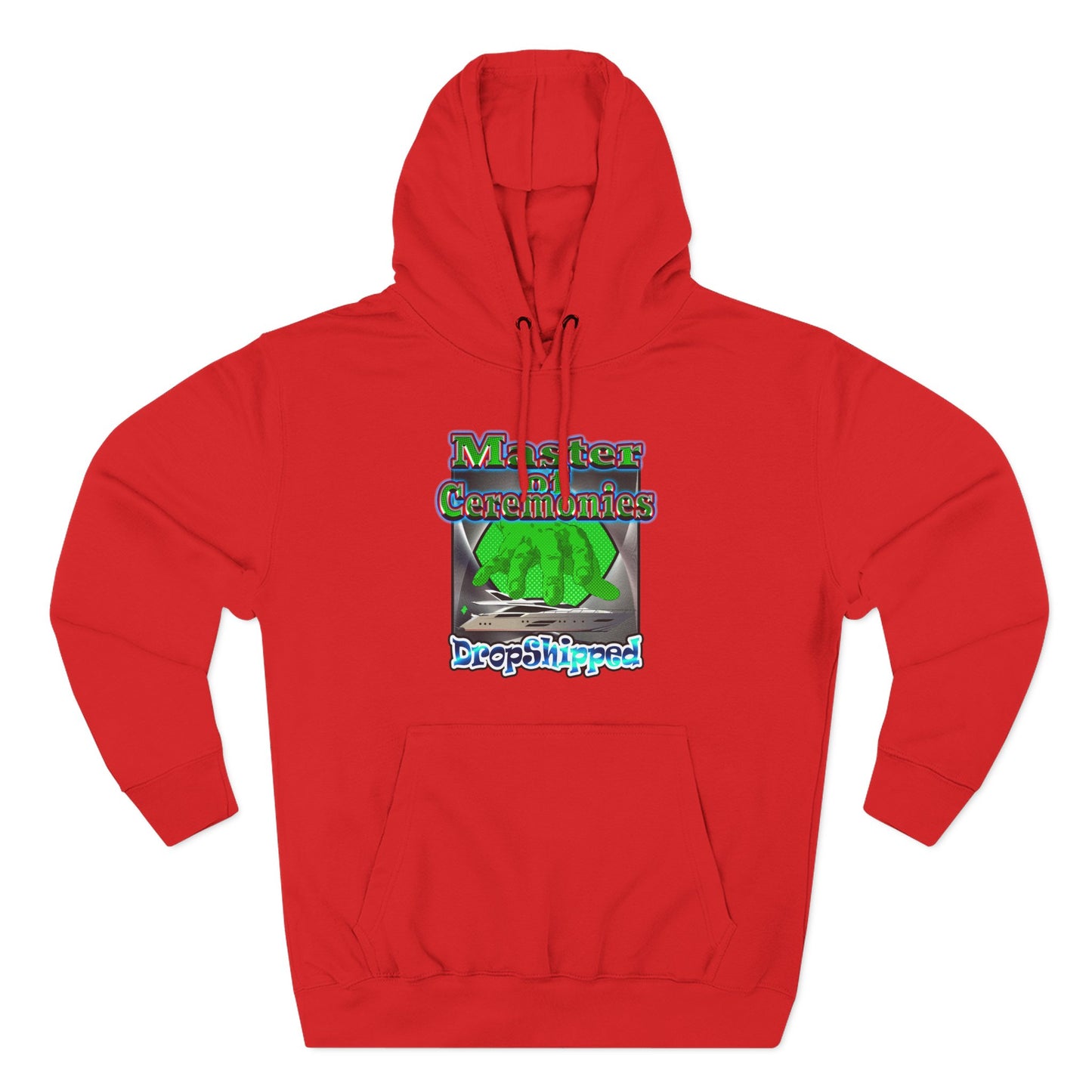 logo - Three-Panel Fleece Hoodie