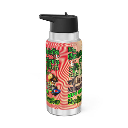 christmas spirits of boston - Gator Tumbler, 32oz  (yellow-orange wave)