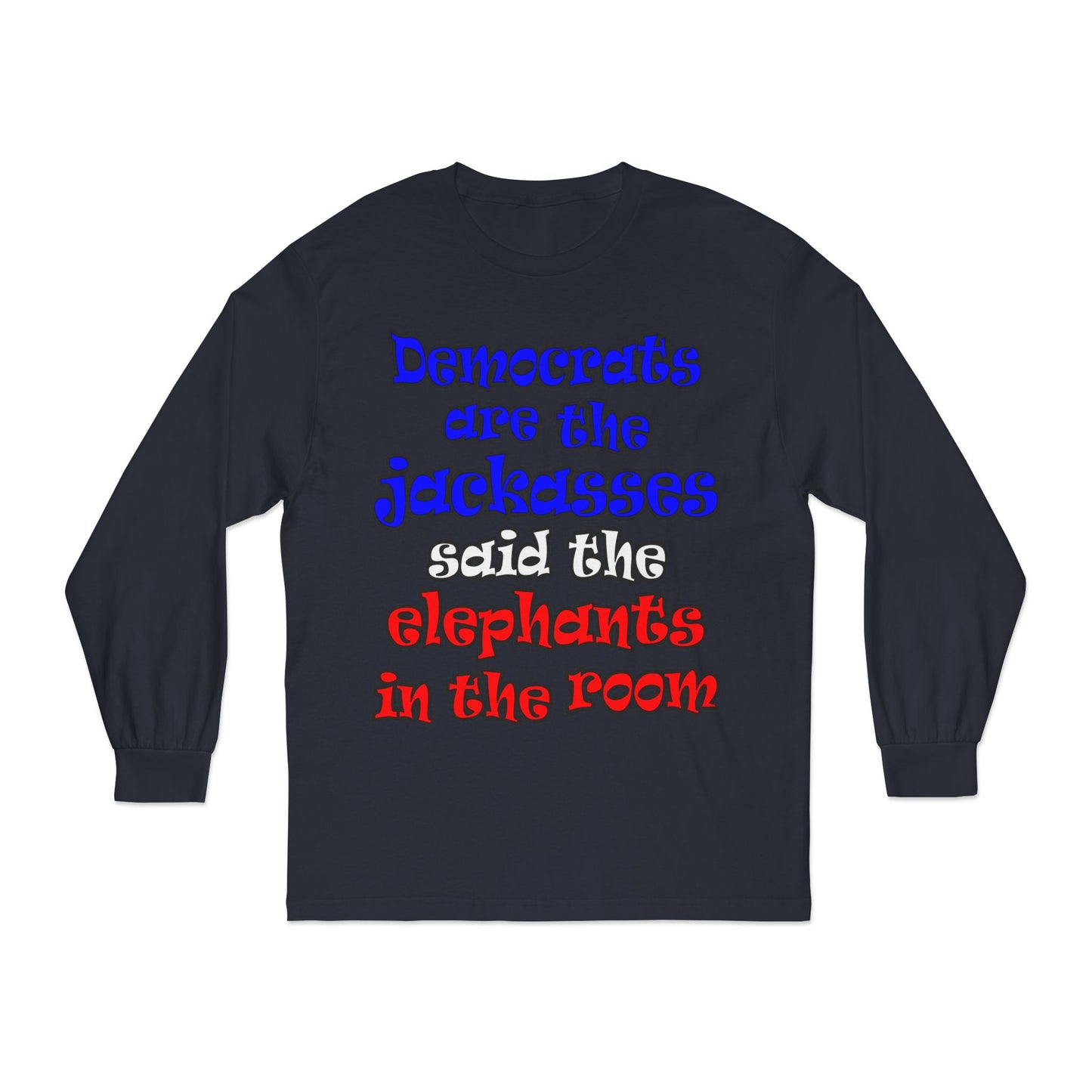 donkeys and elephants - Unisex Classic Long Sleeve T-Shirt