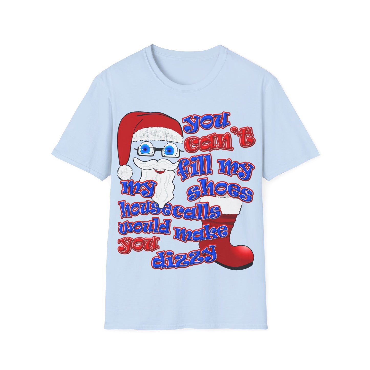 santa's shoes - Unisex Softstyle T-Shirt