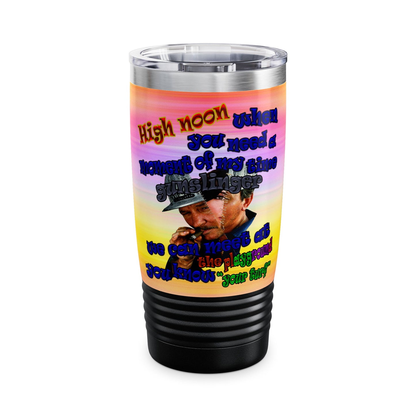 high noon - Ringneck Tumbler, 20oz (color blur)