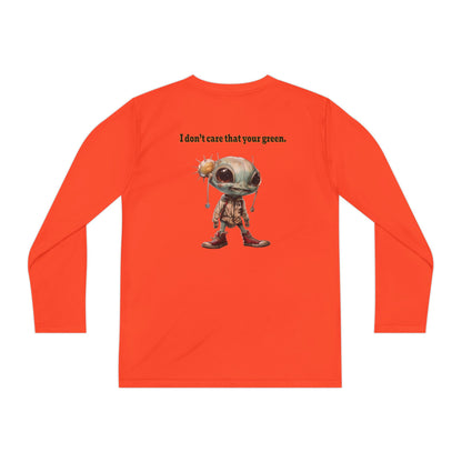 I don't care that your grey - Youth Long Sleeve Competitor Tee