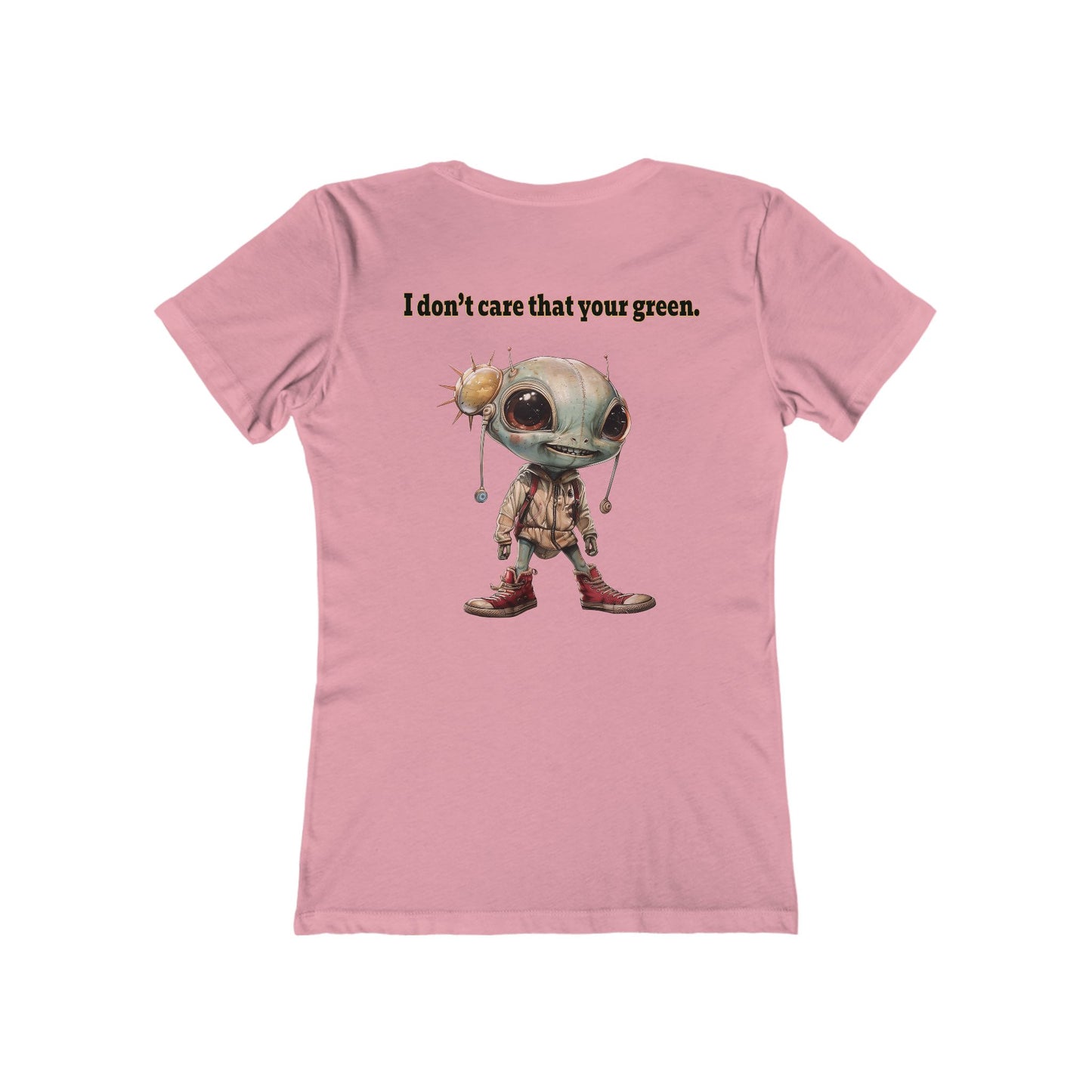 I don't care that your grey - Women's The Boyfriend Tee