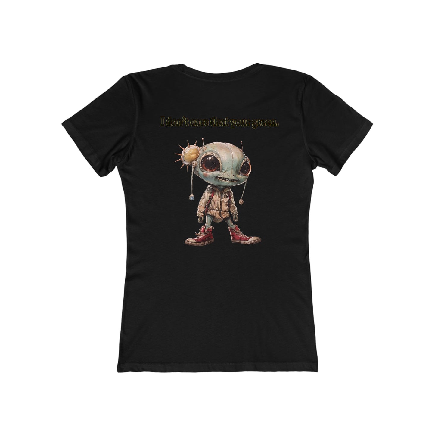 I don't care that your grey - Women's The Boyfriend Tee