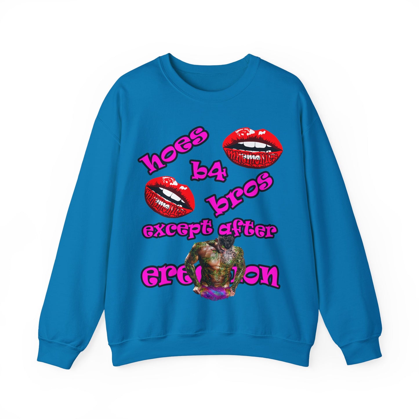 hoes b4 bros - Unisex Heavy Blend™ Crewneck Sweatshirt