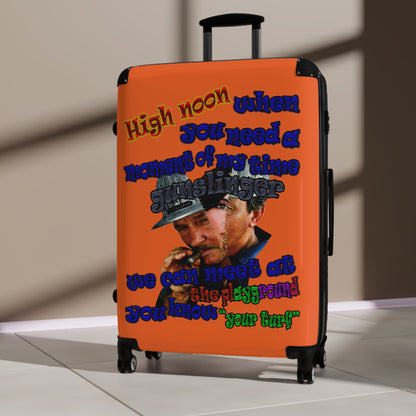 high noon - Suitcase (orange)