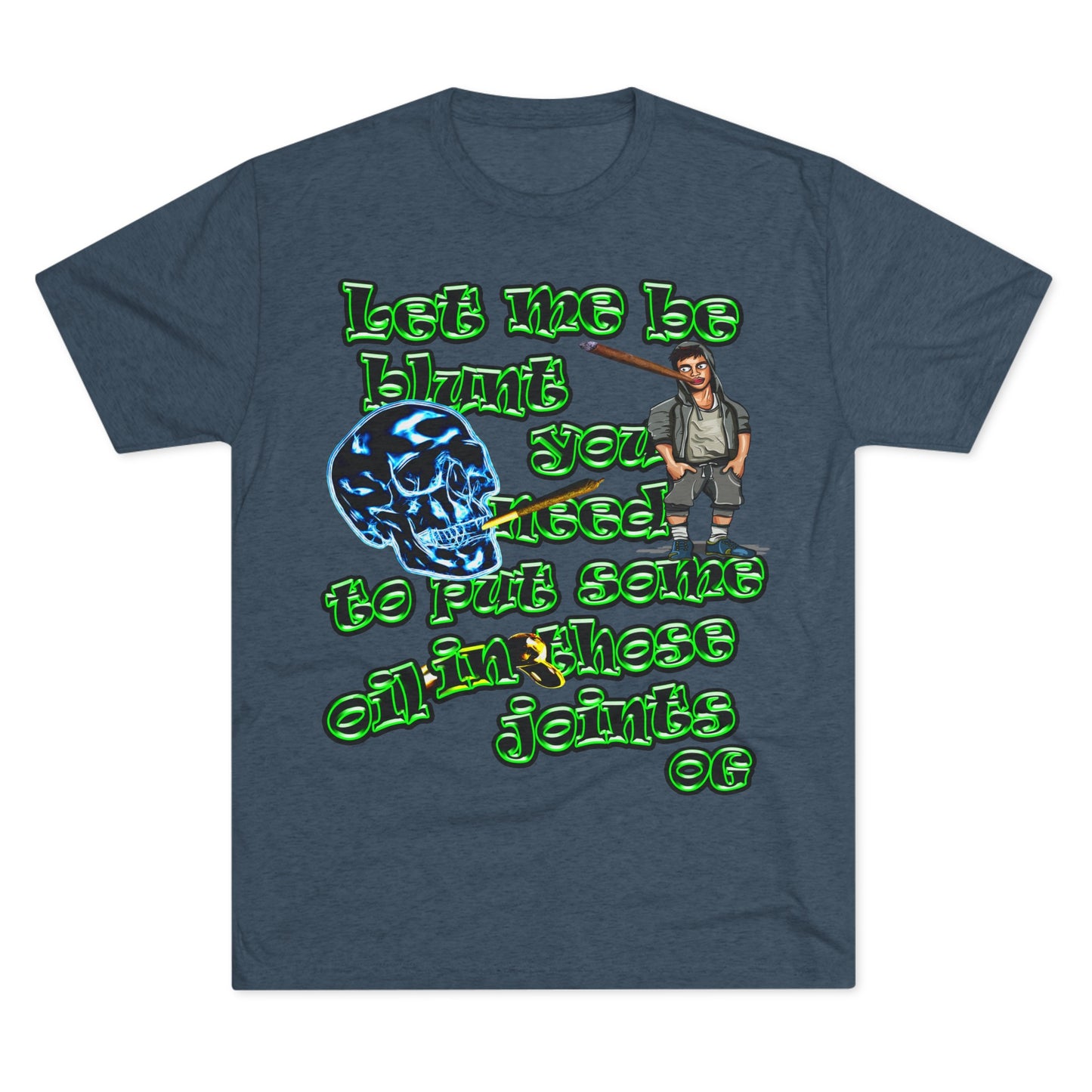 og - Unisex Tri-Blend Crew Tee