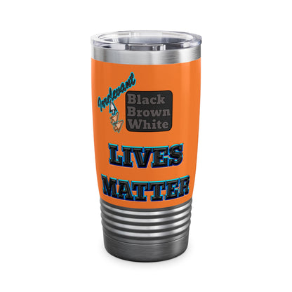 irrelevant - Ringneck Tumbler, 20oz (crusta)