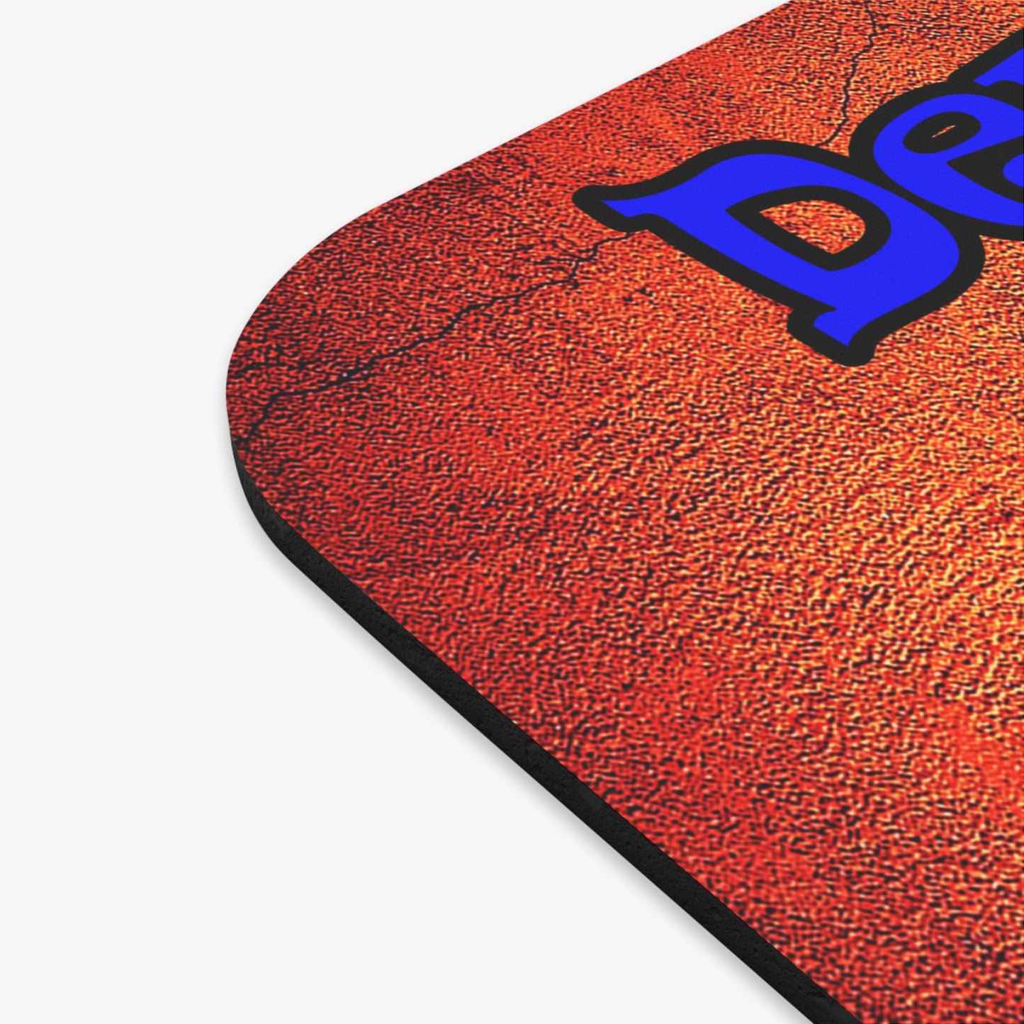 donkeys and elephants - Mouse Pad (Rectangle) (burnt orange)