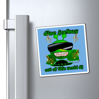 disc jockey - Magnets - (light blue)