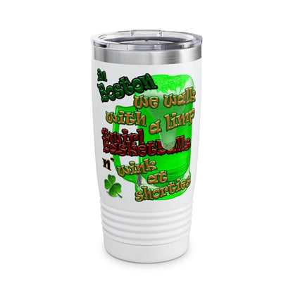 celtics logo - Ringneck Tumbler, 20oz